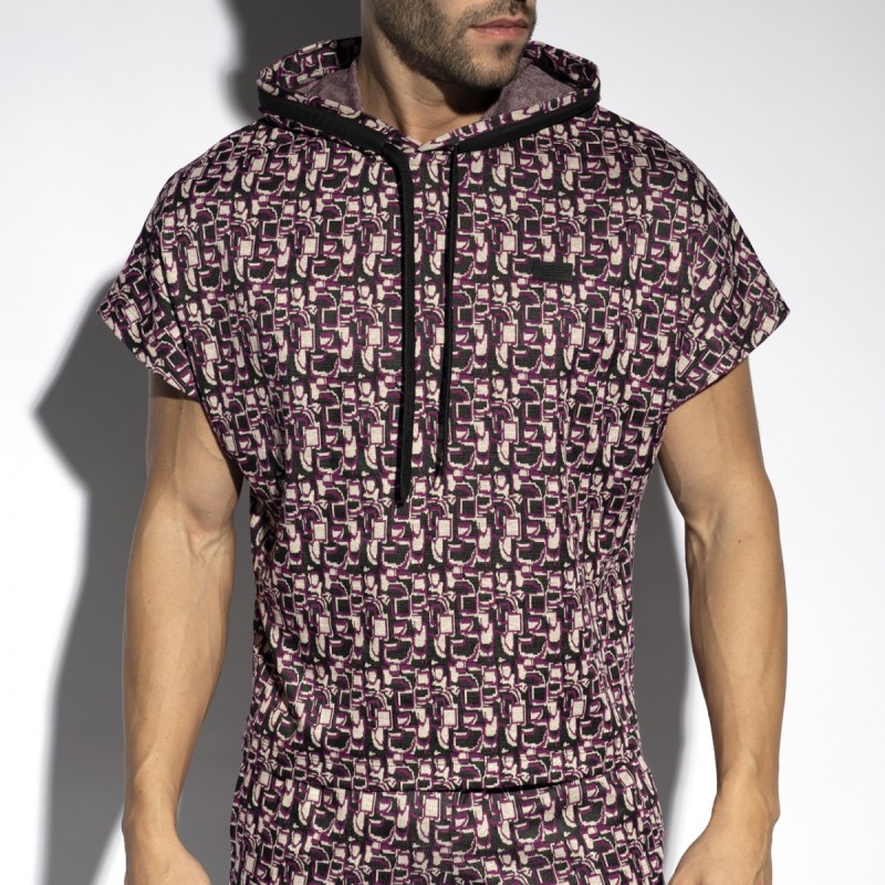 ES Collection Labyrinth Loose Sleeveless Hoodie SP334 | ADDICTED Budapest – pick up in store