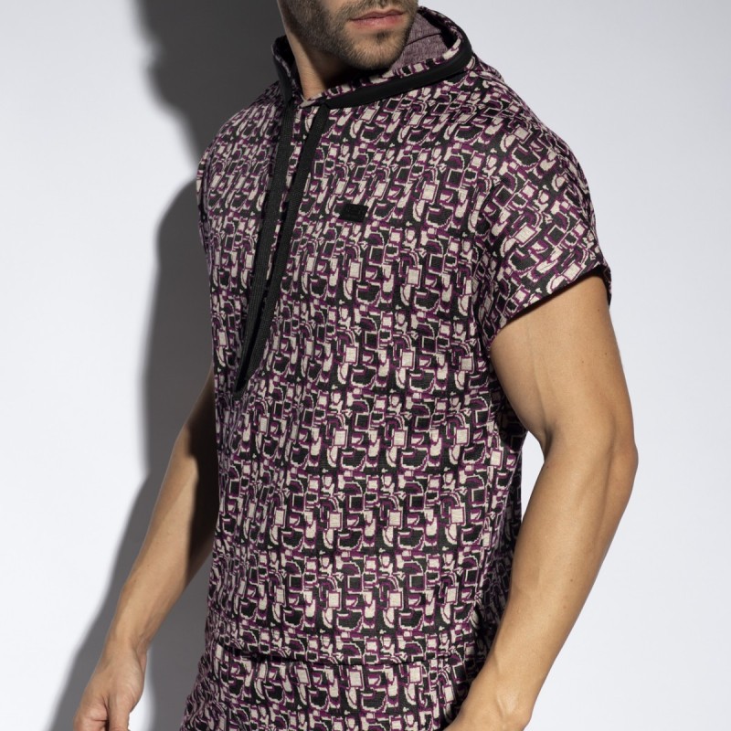 ES Collection Labyrinth Loose Sleeveless Hoodie SP334 | ADDICTED Budapest – pick up in store