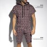 Es Collection Labirintus Laza Ujjatlan Kapucnis Pulóver SP334 | ADDICTED Budapest – üzletben átvehető
