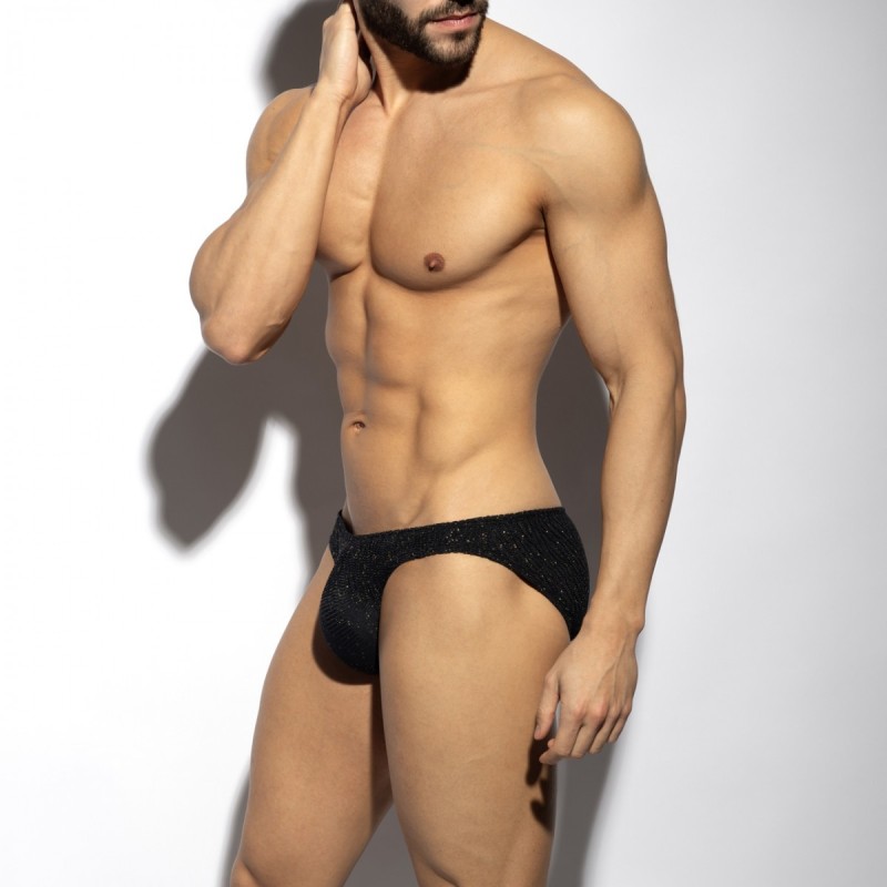 ES Collection Gold Glitter Bikini Brief UN617 | ADDICTED Budapest – pick up in store