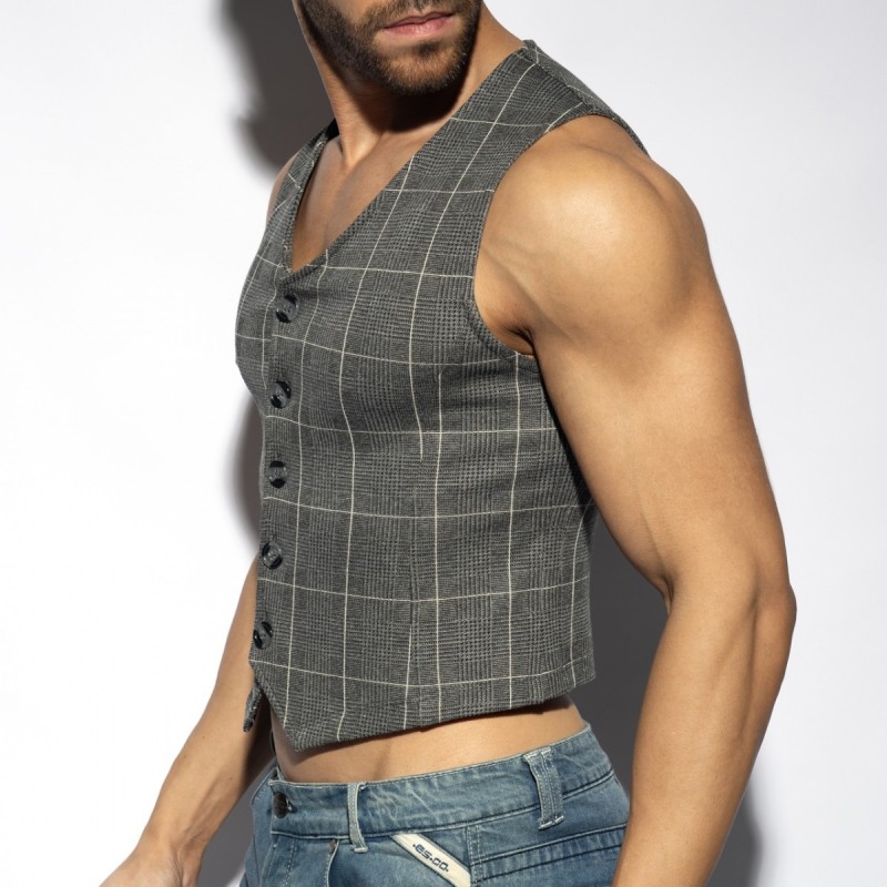 ES Collection Tweed Vest SP340 | ADDICTED Budapest – pick up in store