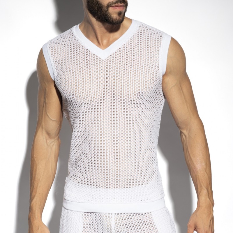  TS357 ES Collection Brisa V-Neck Vest T-Shirt TS357