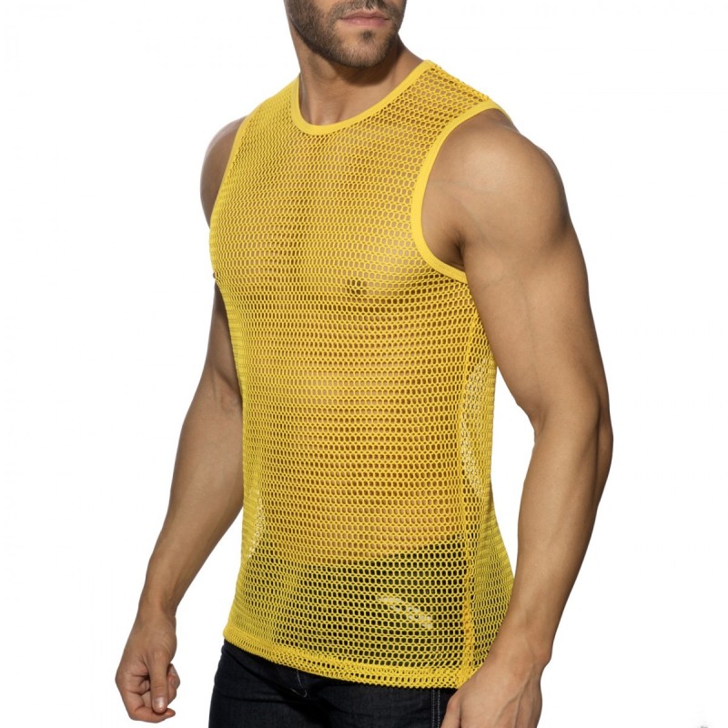  AD1426 Addicted Openwork Fabric Tank Top AD1426