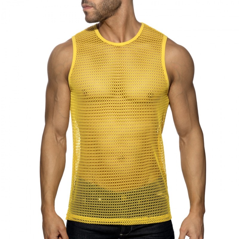  AD1426 Addicted Openwork Fabric Tank Top AD1426