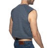 Addicted Újrahasznosított Pamut Crop Top AD1461 | ADDICTED Budapest – üzletben átvehető