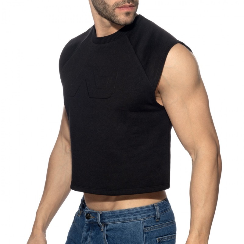 Addicted Újrahasznosított Pamut Crop Top AD1461 | ADDICTED Budapest – üzletben átvehető