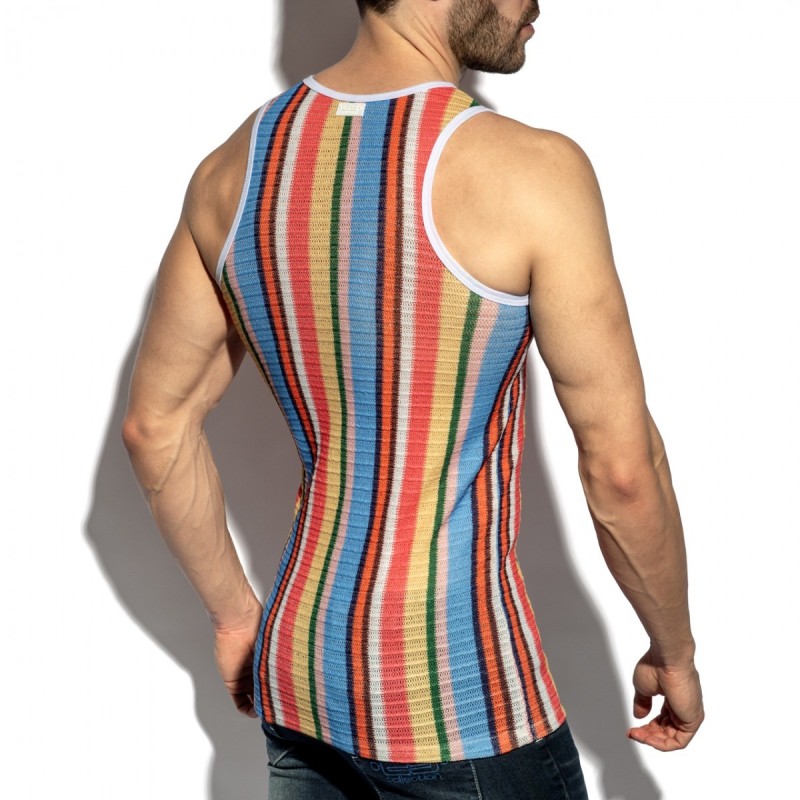  TS373 ES Collection Gelato Stripe Tank Top TS373