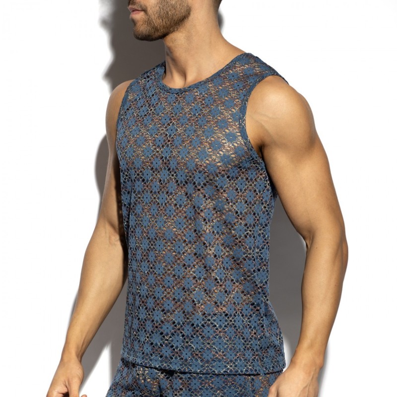  TS361 ES Collection Metál Virágmintás Trikó TS361