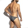 UN677 ES Collection Metál Virágmintás Bikini UN677