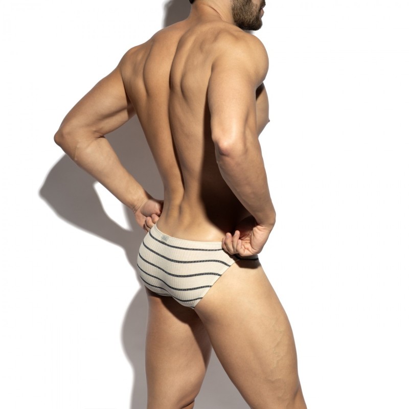  UN679 ES Collection Soft Gird Bikni Brief UN679