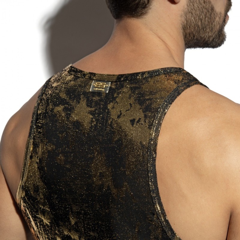  TS378 ES Collection Gold + Gold Tank Top TS378