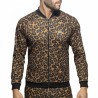 Addicted Leopard Bomber Jacket AD1132