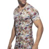 Addicted Comic V Neck T-Shirt AD1086 | ADDICTED Budapest – pick up in store