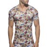 Addicted Comic V Neck T-Shirt AD1086 | ADDICTED Budapest – pick up in store