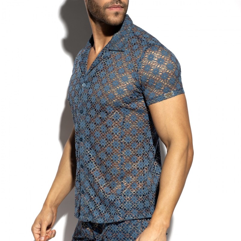 ES Collection Metallic Bloom Shirt SHT037 | ADDICTED Budapest – pick up in store