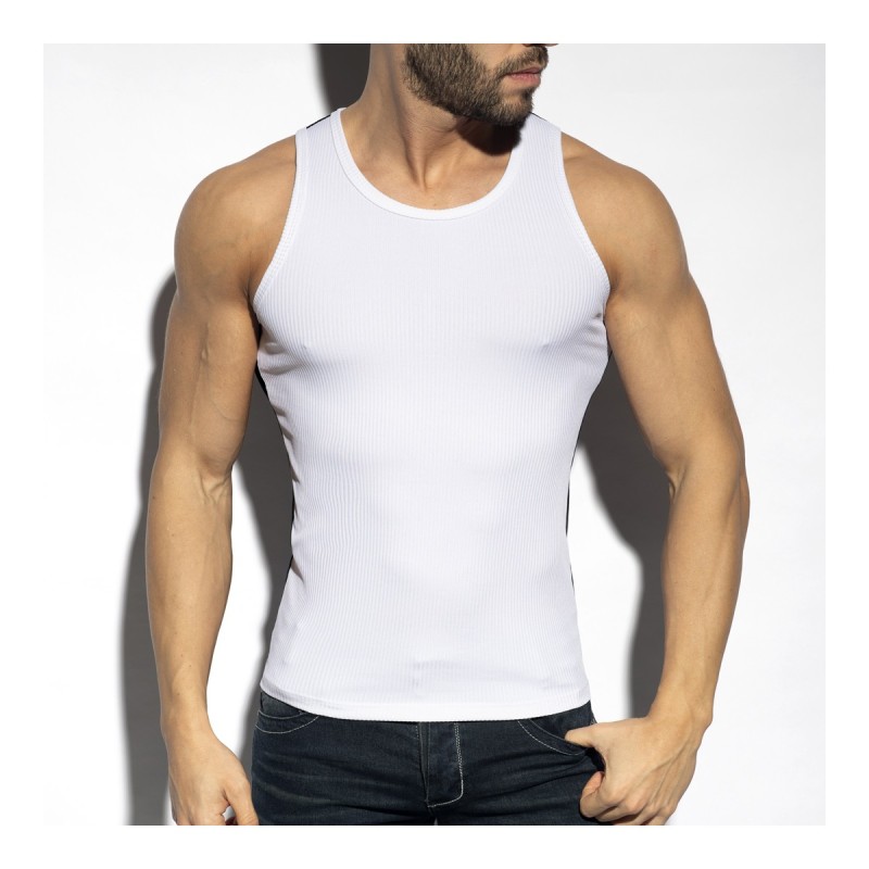 ES Collection Recycled Rib Bicolor Tank Top TS323 | ADDICTED Budapest – pick up in store