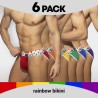 Addicted 6 Pack Rainbow Bikini AD1146 | ADDICTED Budapest – pick up in store