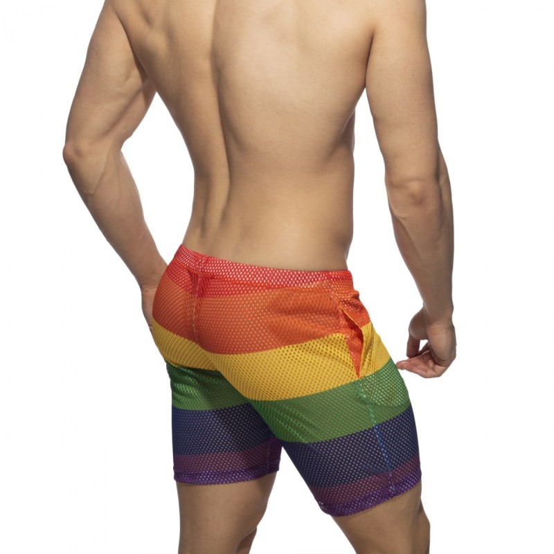 Addicted Mesh Rainbow Bermuda AD1168 | ADDICTED Budapest – pick up in store