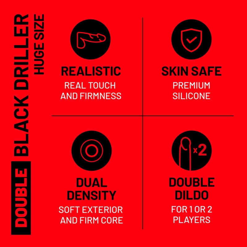Addicted Double Black Driller - Huge AC218 | ADDICTED Budapest – pick up in store