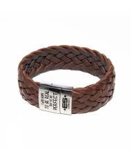 ES Collection Born Bőr Karkötő AC079