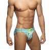 Addicted Abstract Acqua Swim Bikini Brief ADS394 | ADDICTED Budapest – pick up in store