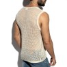 ES Collection Open-Grid V-Neck Sleeveless Top TS380 | ADDICTED Budapest – pick up in store