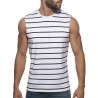 Addicted Wavy Stripes Wide Tank Top AD1529 | ADDICTED Budapest – pick up in store