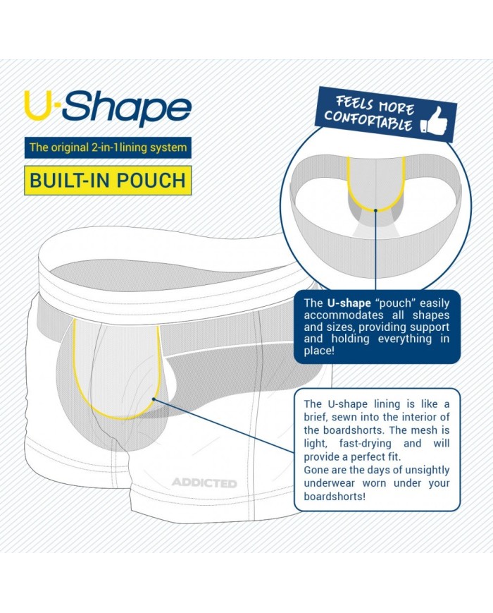 Addicted Basic Hosszú Úszóshort ADS073