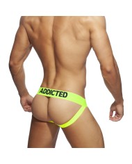 Addicted Ring Up Neon Necc Jock AD954