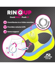 Addicted Ring Up Neon Necc Jock AD954