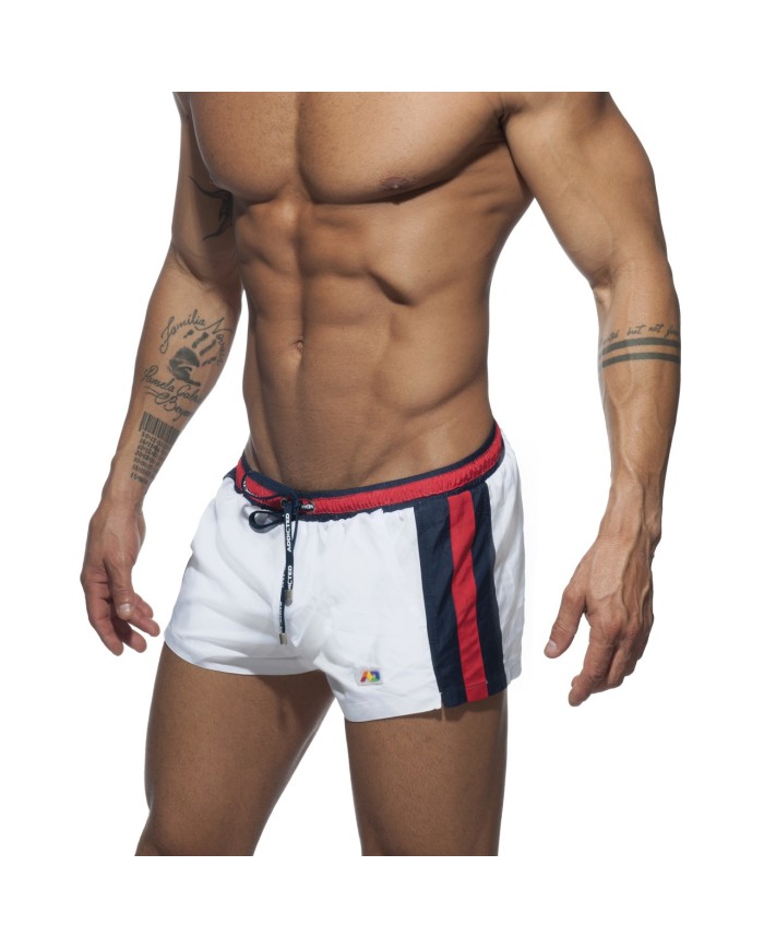 Addicted Csíkos Basic Úszóshort ADS214