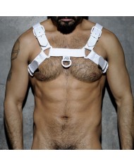 Addicted Fehér Bőr Hám ADF31