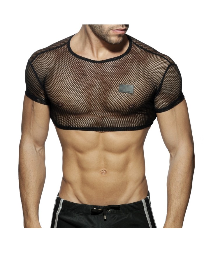 Addicted C-Through Crop Top AD843