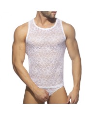 Addicted Virágmintás Csipkés Trikó AD1077