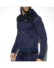 ES Collection Tengerészkék Kapucnis Felső SP276