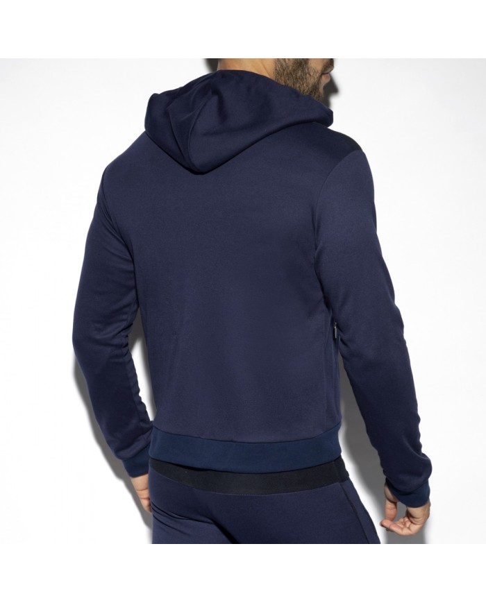 ES Collection Tengerészkék Kapucnis Felső SP276