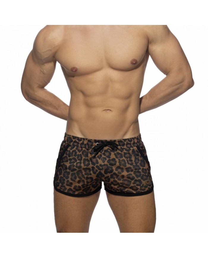 Addicted Leopard Mesh Rocky AD1138