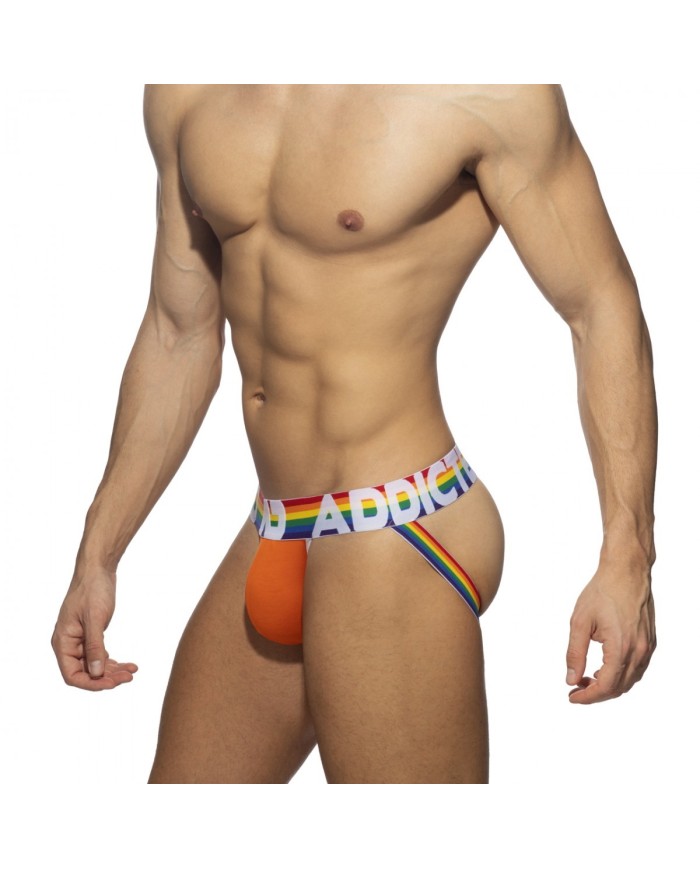 Addicted 6 Darabos Szivárvány Jockstrap AD1144