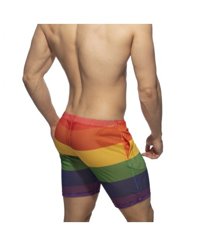 Addicted Szivárvány Mesh Rövidnadrág AD1168