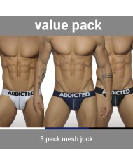 Addicted 3 Darabos Mesh Jockstrap AD479